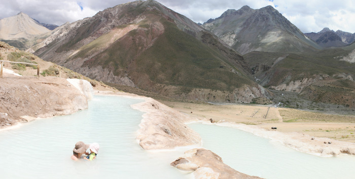 Chili Canyon Maipo Bains La Colina Ekla