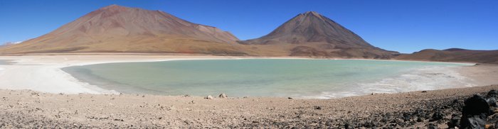 Bolivie Salar Uyuni Lagune Verde Licancabur Ekla