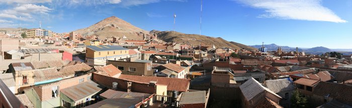 Bolivie Postosi  Cerro Rico mines argent Ekla