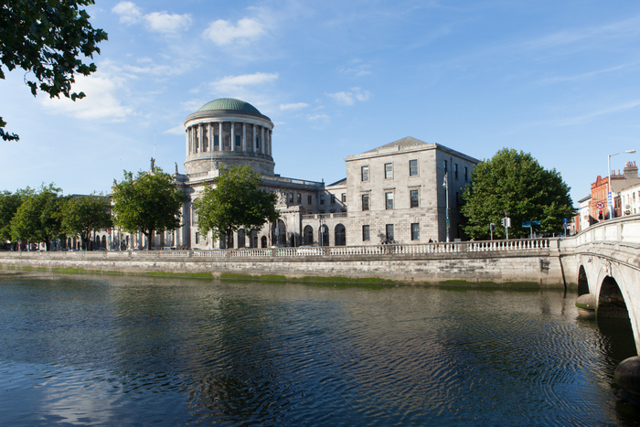 Irlande Dublin Four Courts Ekla
