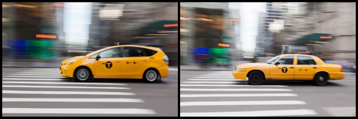 New-York Taxis Jaunes Ekla