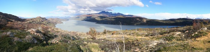 Chili Patagonie Torres del Paine Lac Grey Ekla